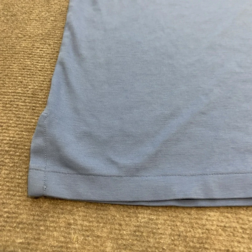 Polo Ralph Lauren Polo Shirt Mens XL Faded Blue Flesh Pony‎ Logo Short Sleeve
